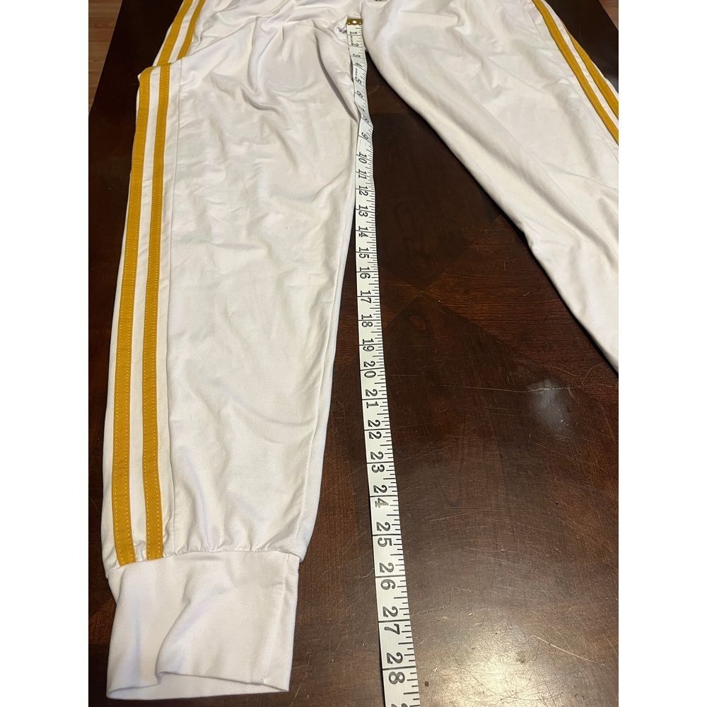 Bae city women's joggers leggings pants. White gold drawstring XL 1X - Picture 8 of 9
